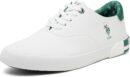 U.S. Men Central Lacing Solid Rojas  Sneaker white