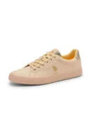 Women Round Toe Logo Beverly 2.0 Sneakers Beige