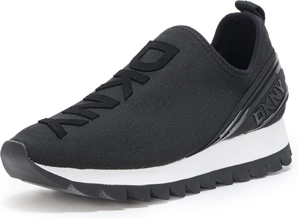 DKNY Women's Abbi Everyday Slip on Knit Sneaker - Image 3