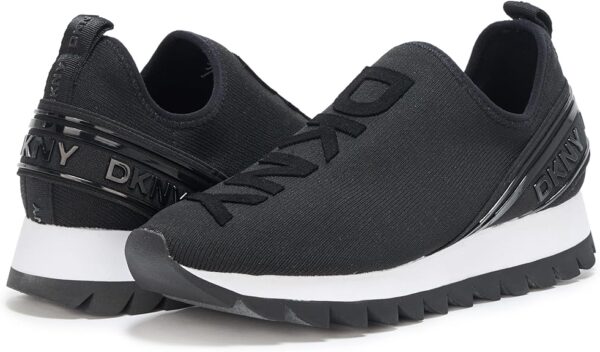 DKNY Women's Abbi Everyday Slip on Knit Sneaker - Image 4