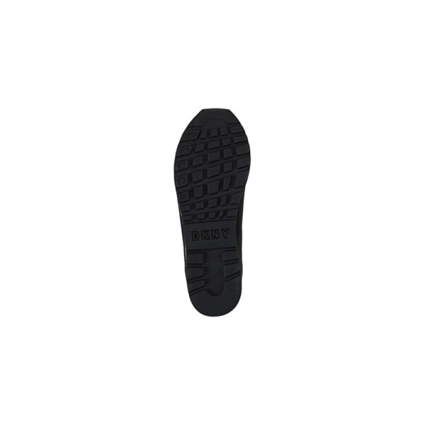 DKNY Women's Tokyo Slip On Comfort Sneaker with Glitter Logo Detail BLACK - Image 2