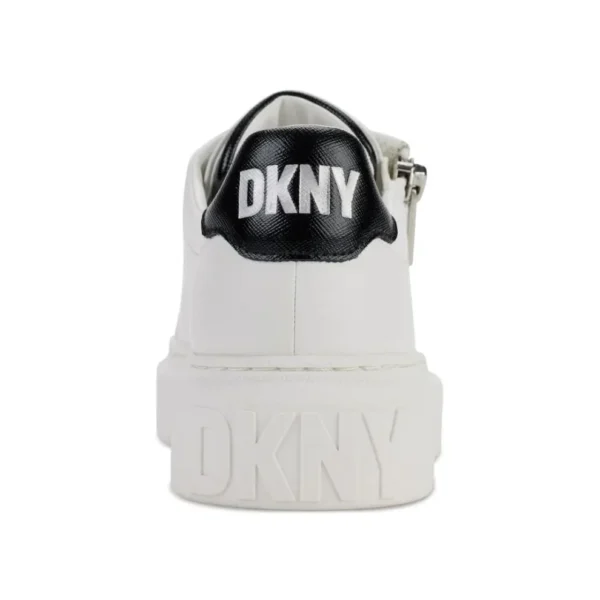 DKNY Matti Lace Up Sneaker Women - White - Image 4