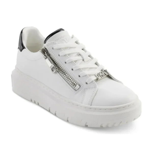 DKNY Matti Lace Up Sneaker Women - White - Image 2
