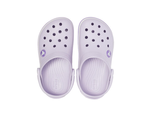 Crocs Crocband Clog Kids Lavender Neon Purple - Image 3