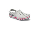 Crocs Bayaband Charcoal Light Grey Candy Pink