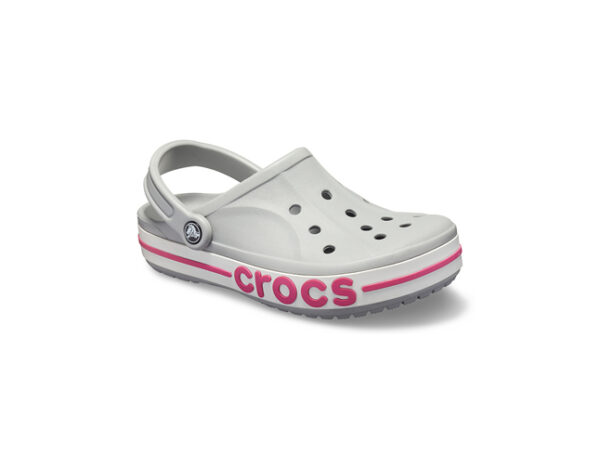 Crocs Bayaband Charcoal Light Grey Candy Pink - Image 2