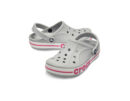 Crocs Bayaband Charcoal Light Grey Candy Pink