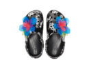 Crocs CrocBand Platform Hyper Tropic Clog Neon Floral Black