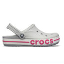 Crocs Bayaband Charcoal Light Grey Candy Pink