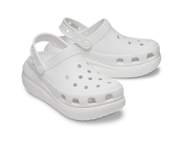 Crocs Classic Crush Clog White - Image 4